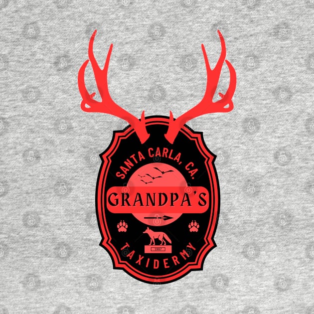 Grandpa's Taxidermy by Nimrod Funk